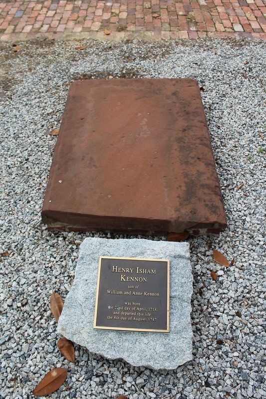 Henry Isham Kennon Slab Marker image. Click for full size.