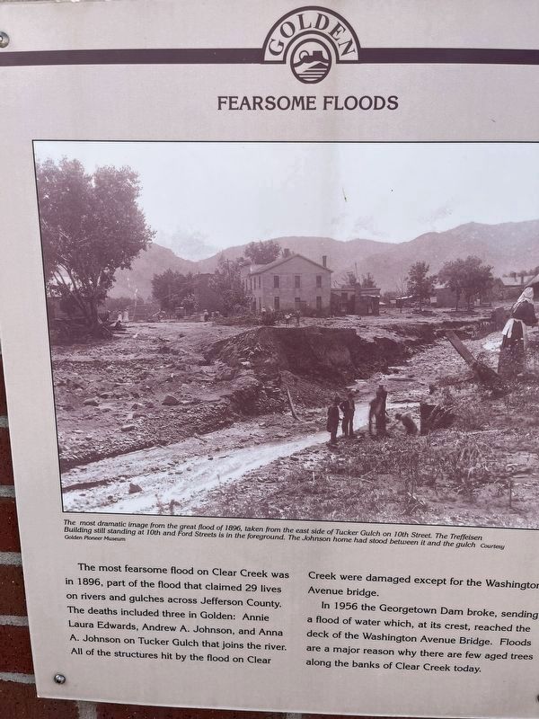 Fearsome Floods Marker image. Click for full size.