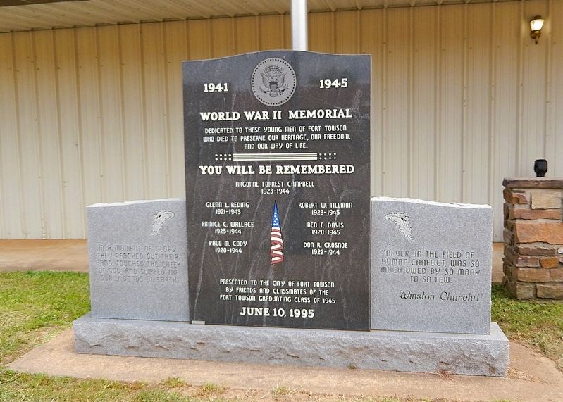 World War II Memorial image. Click for full size.