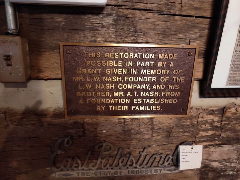Log House Museum Marker image. Click for full size.