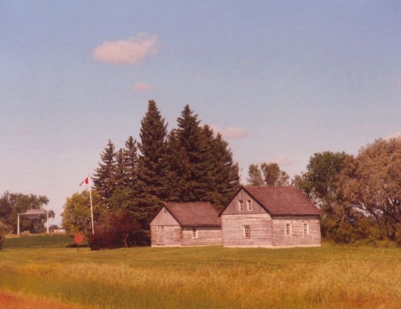 First Jail and Customs Building in Western Canada image. Click for full size.