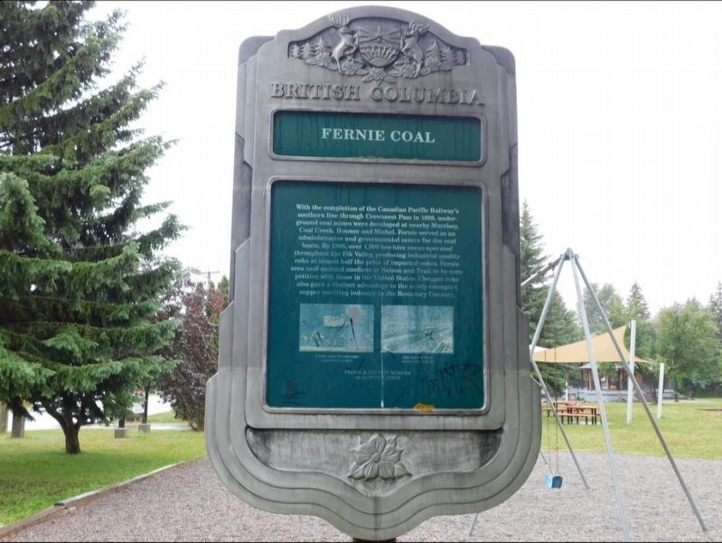 Fernie Coal Marker image. Click for full size.
