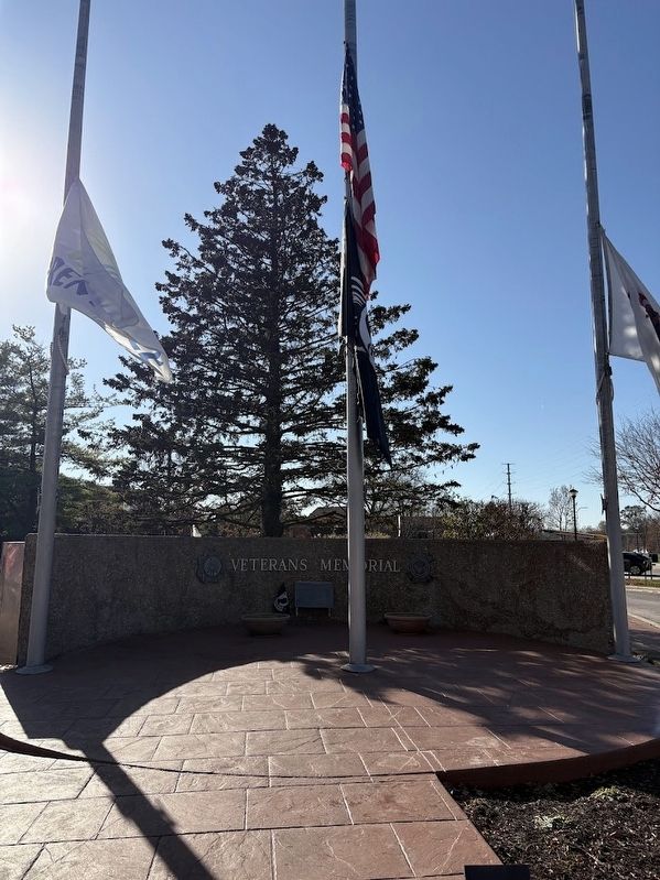 Warrenville Veterans Memorial image. Click for full size.