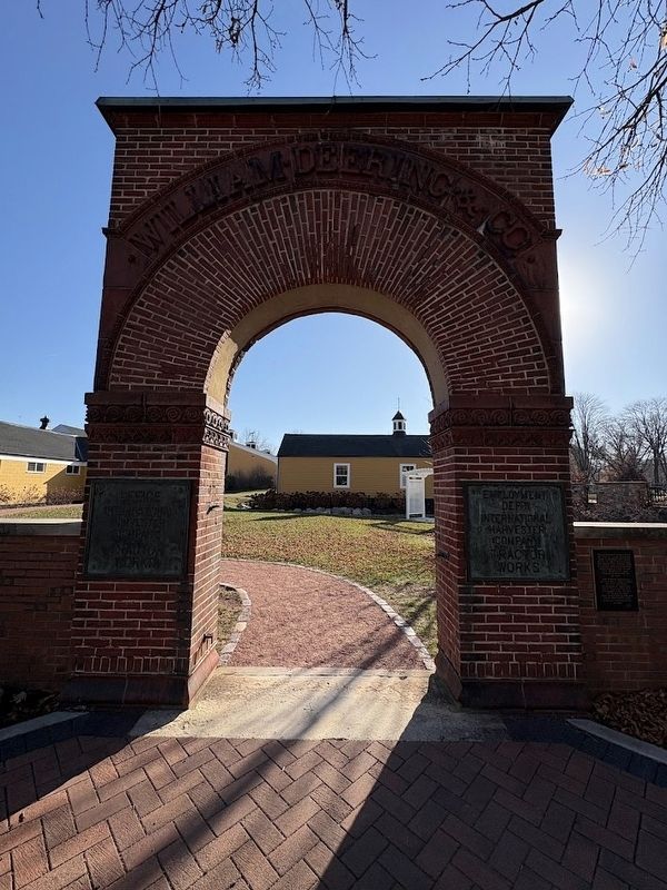Deering Factory Doorway. Click for full size. Deering Factory Doorway image. Click for full size.