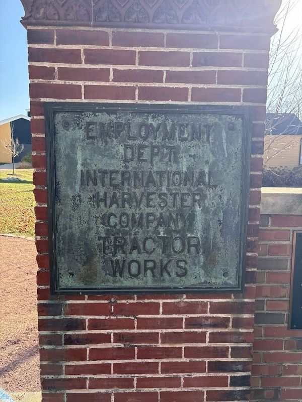 Deering Factory sign. Click for full size. Deering Factory sign image. Click for full size.