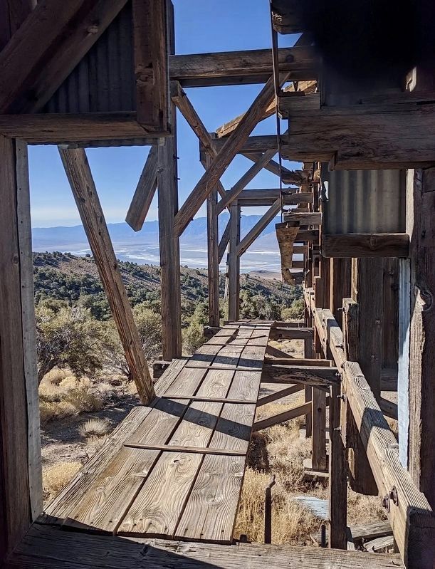 Saline Valley Salt Tram. Click for full size. Saline Valley Salt Tram image. Click for full size.
