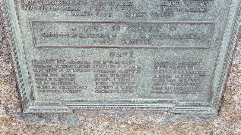 Floral Park Roll of Honor Marker image. Click for full size.