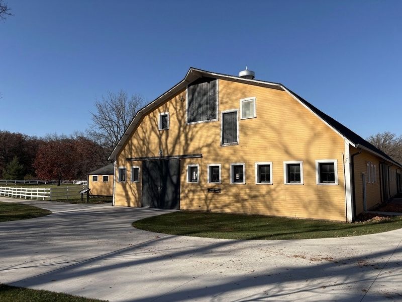 Dairy buildings at St. James Farm. Click for full size. Dairy buildings at St. James Farm image. Click for full size.