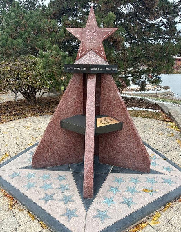 Gold Star Families Memorial Marker. Click for full size. Gold Star Families Memorial Marker image. Click for full size.