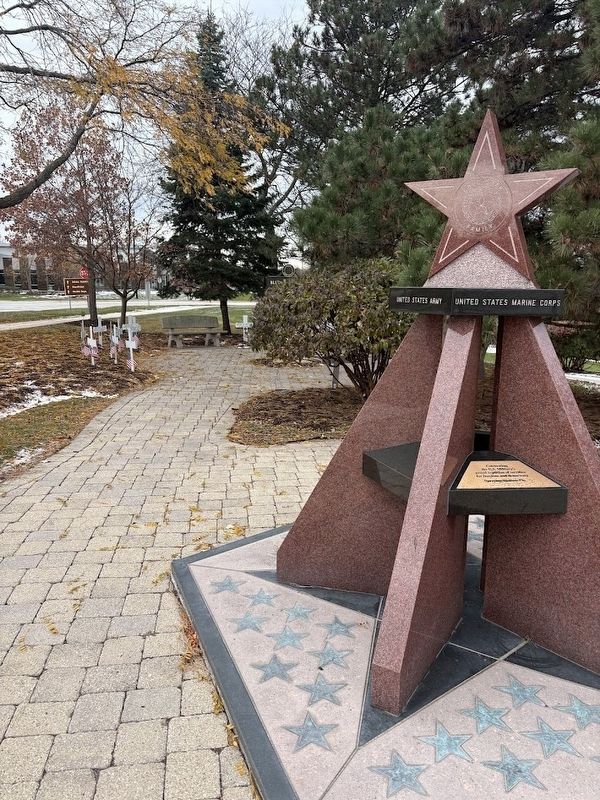 Gold Star Families Memorial. Click for full size. Gold Star Families Memorial image. Click for full size.