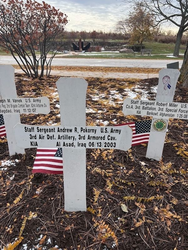 Blue Star Memorial: Andrew Pokorny image. Click for full size.