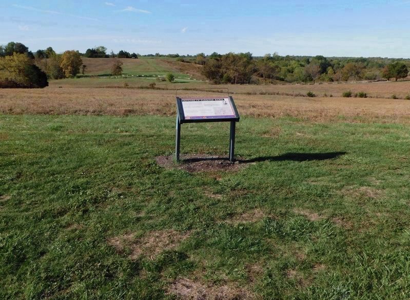 Defense Of Parsons' Ridge Marker. Click for full size. Defense Of Parsons' Ridge Marker image. Click for full size.