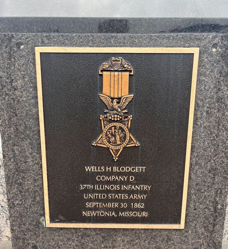 Wells H. Blodgett Marker image. Click for full size.