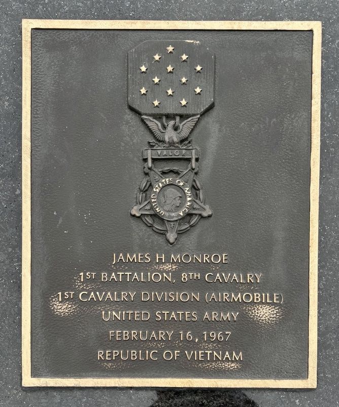 James H. Monroe Marker image. Click for full size.