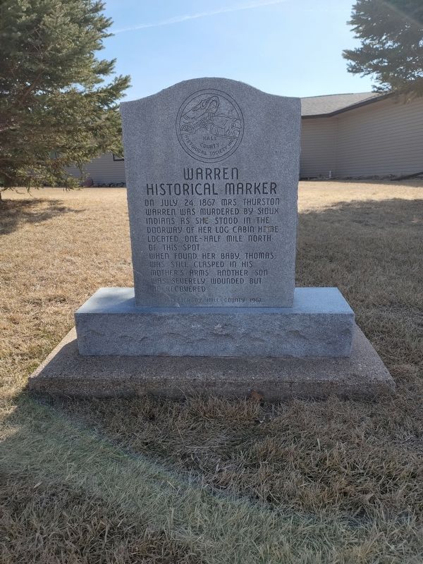 Warren Historical Marker Marker. Click for full size. Warren Historical Marker Marker image. Click for full size.