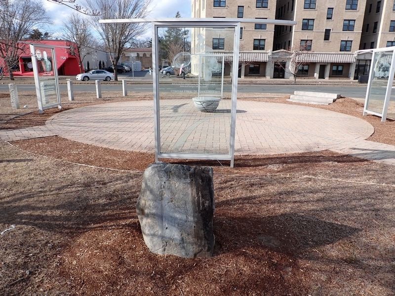 The First Game of Basketball marker location. Click for full size. The First Game of Basketball marker location image. Click for full size.