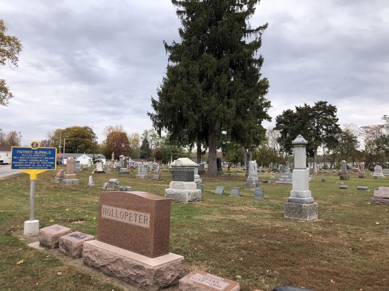 Patriot Burials Marker. Click for full size. Patriot Burials Marker image. Click for full size.