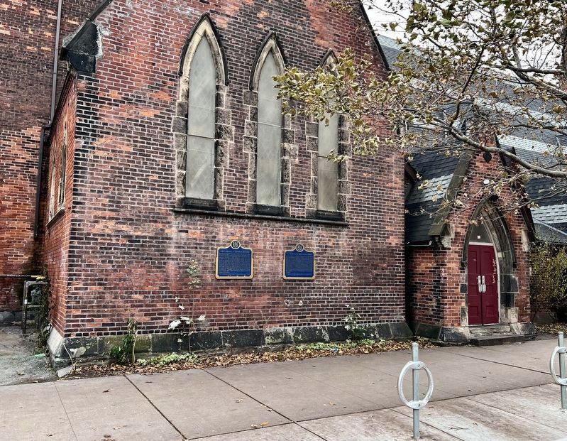 St. Stephen�s-in-the-fields Anglican Church/�glise Anglicane de St. Stephen�s-in-the-fields Marker image. Click for full size.