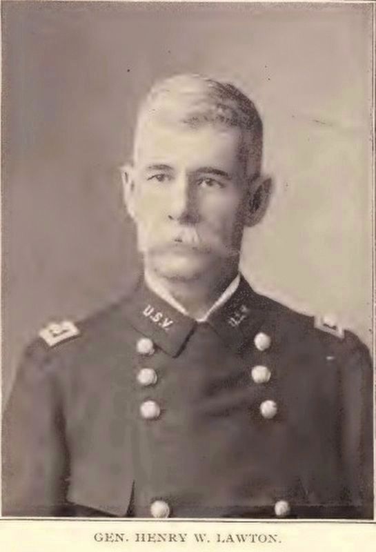 Maj. Gen. Henry Ware Lawton image. Click for full size.
