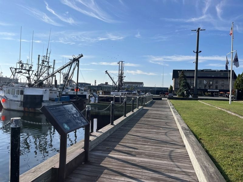 Cape Verde to New Bedford Marker image. Click for full size.