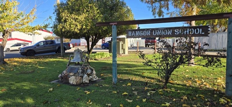 Bangor old school bell Marker image. Click for full size.