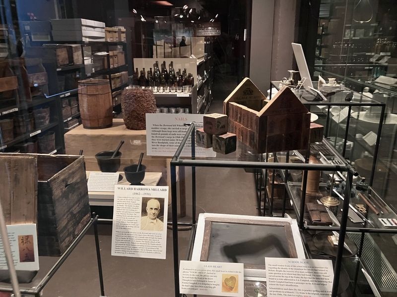 Recovered Steamboat Bertrand Artifacts. Click for full size. Recovered Steamboat Bertrand Artifacts image. Click for full size.