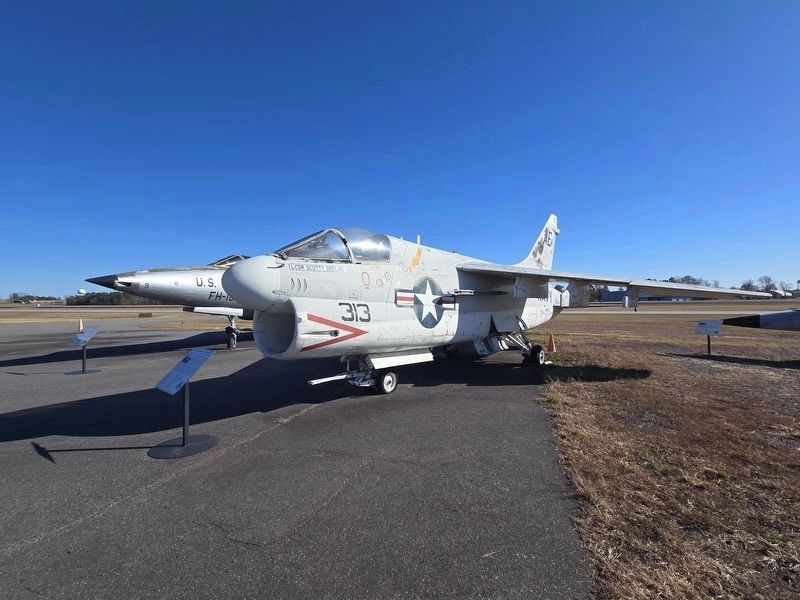 Ling-Temco-Vought A-7 "Corsair" II and Marker image. Click for full size.
