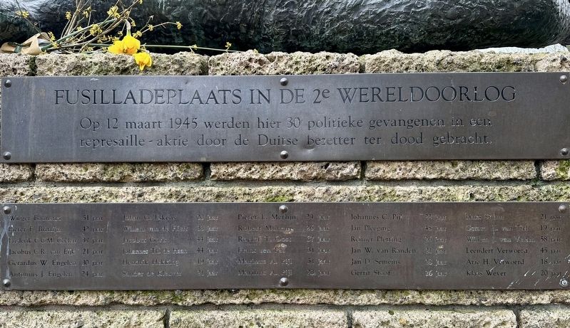 <i>The Fallen Hornblower</i> Memorial text. Click for full size. <i>The Fallen Hornblower</i> Memorial text image. Click for full size.