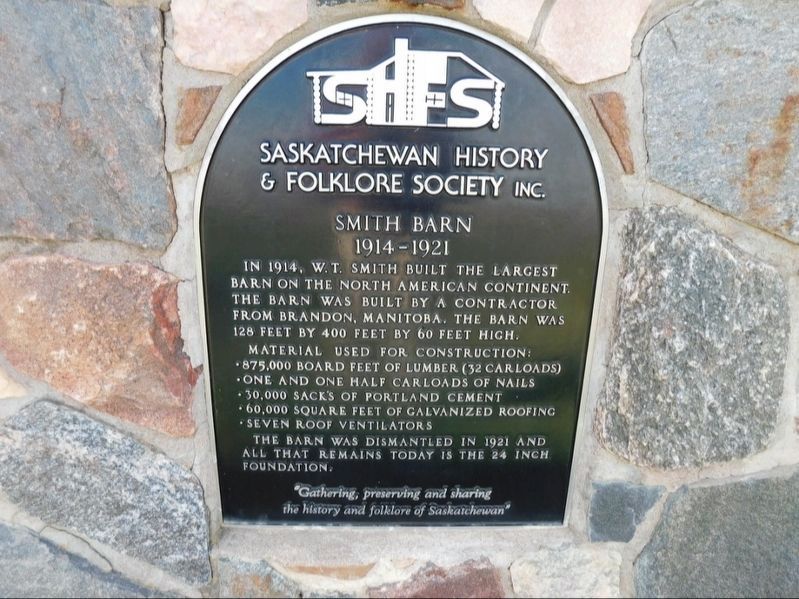Smith Barn Marker. Click for full size. Smith Barn Marker image. Click for full size.