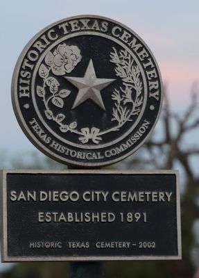 San Diego City Cemetery Marker image. Click for full size.