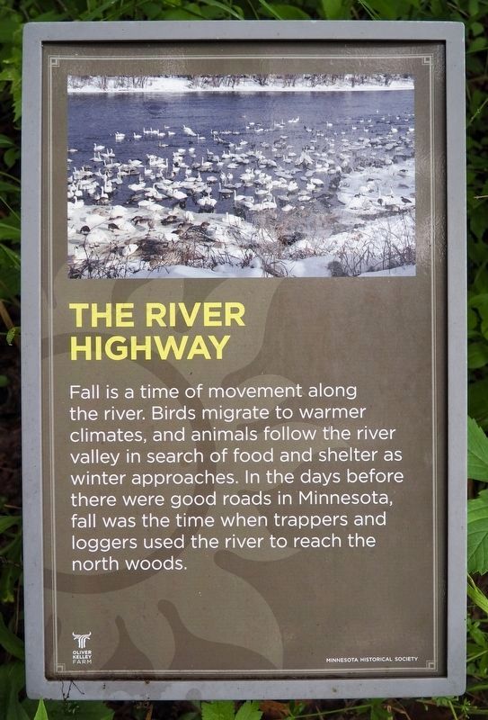 The River Highway Marker image. Click for full size.