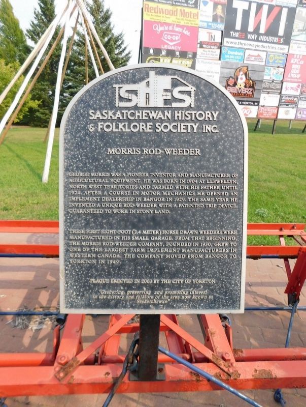 Morris Rod-Weeder Marker image. Click for full size.