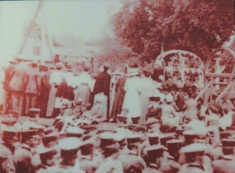 Marker detail: Cornerstone Dedication image. Click for full size.