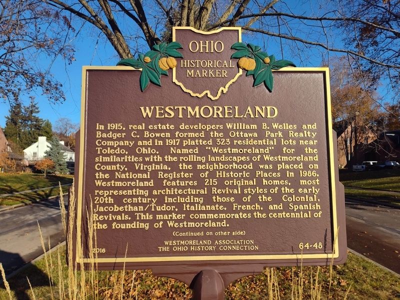 Westmoreland Marker. Click for full size. Westmoreland Marker image. Click for full size.