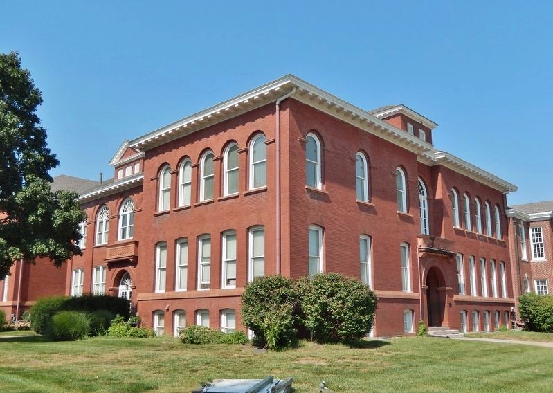 Blair Central School 1899 (<i>southeast elevation</i>) image. Click for full size.