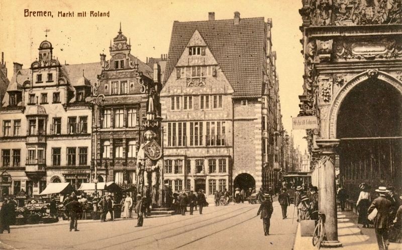Deutsches Haus - more than a century earlier image. Click for full size.