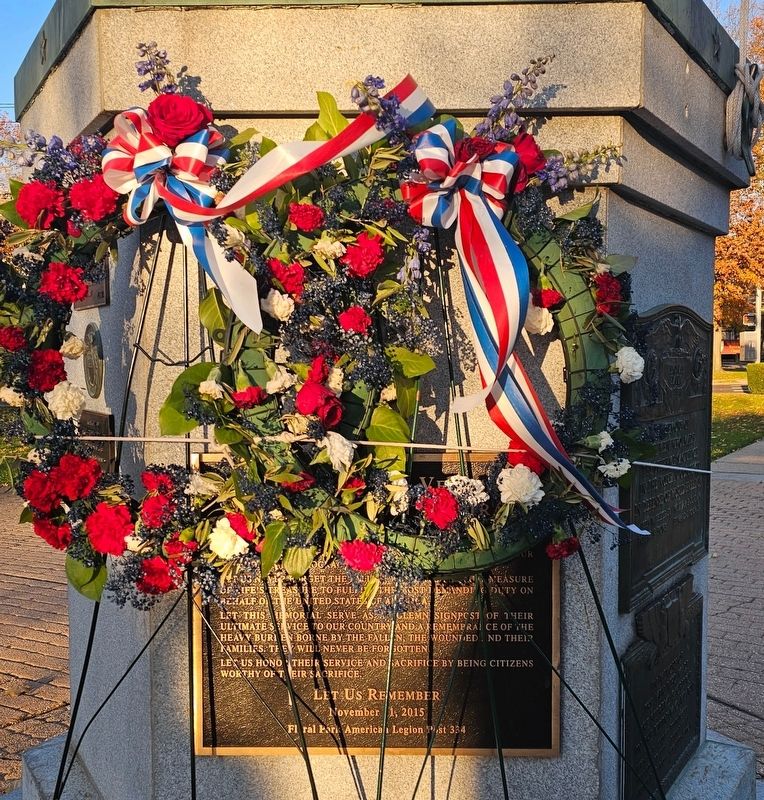 In Honor of All Veterans of Afghanistan and Iraq Marker. Click for full size. In Honor of All Veterans of Afghanistan and Iraq Marker image. Click for full size.