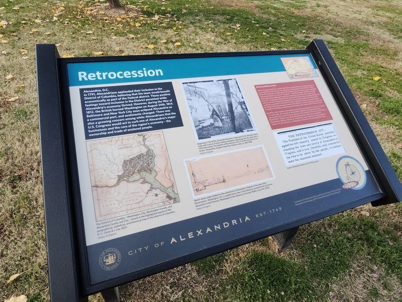 Retrocession Marker image. Click for full size.