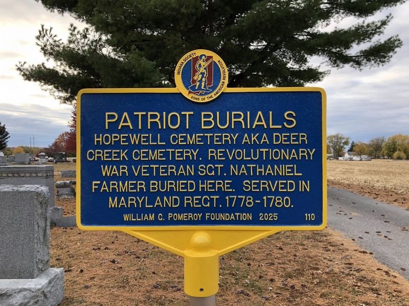 Patriot Burials Marker. Click for full size. Patriot Burials Marker image. Click for full size.