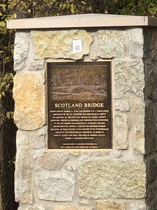 Scotland Bridge Marker image. Click for full size.