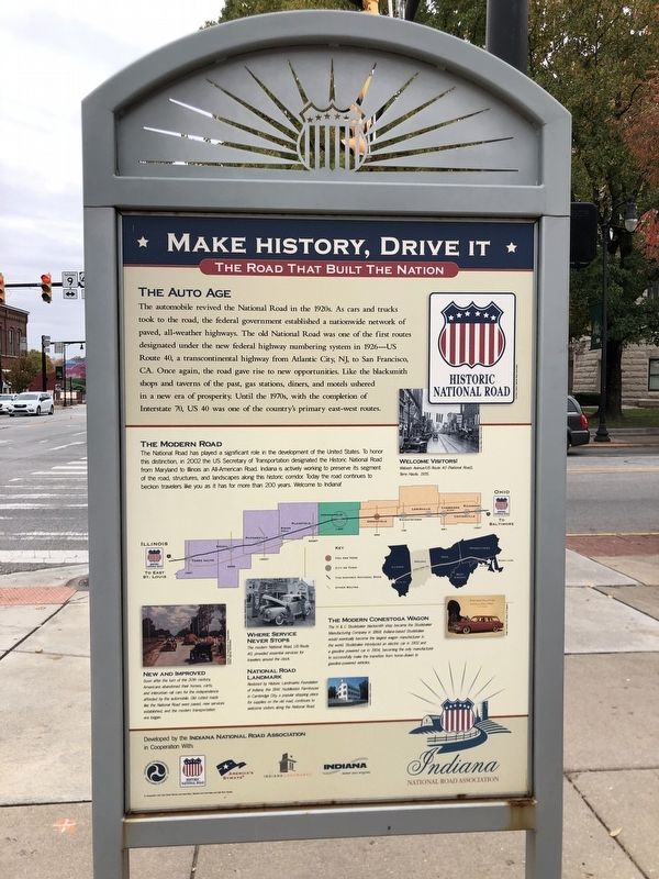 Make History, Drive It side of marker image. Click for full size.