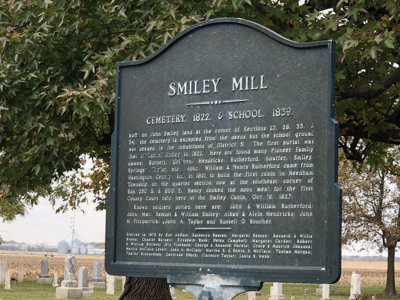 Smiley Mill Marker image. Click for full size.