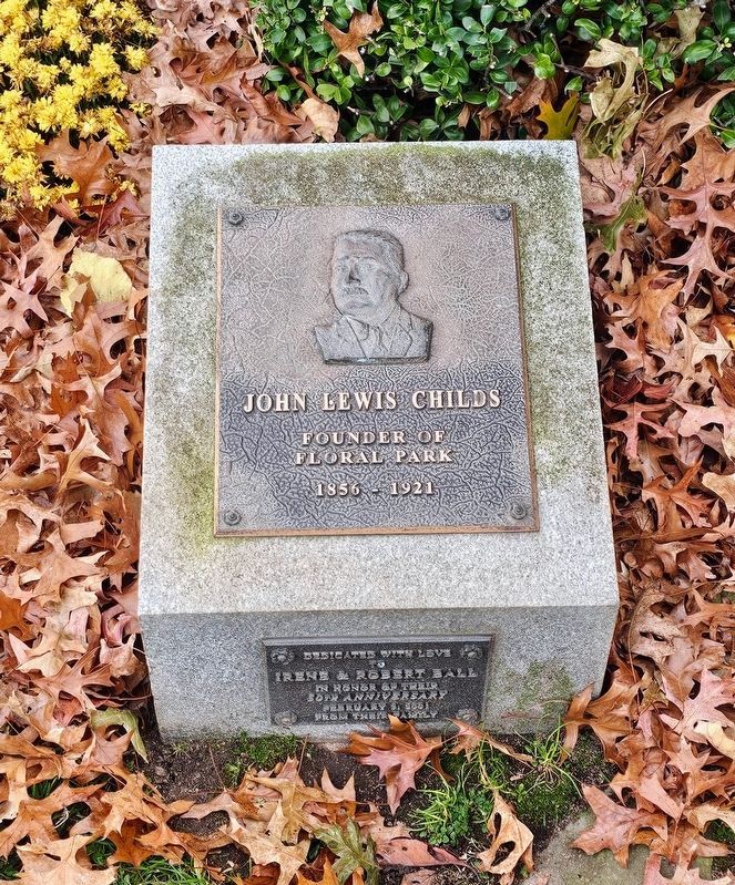 John Lewis Childs Marker. Click for full size. John Lewis Childs Marker image. Click for full size.