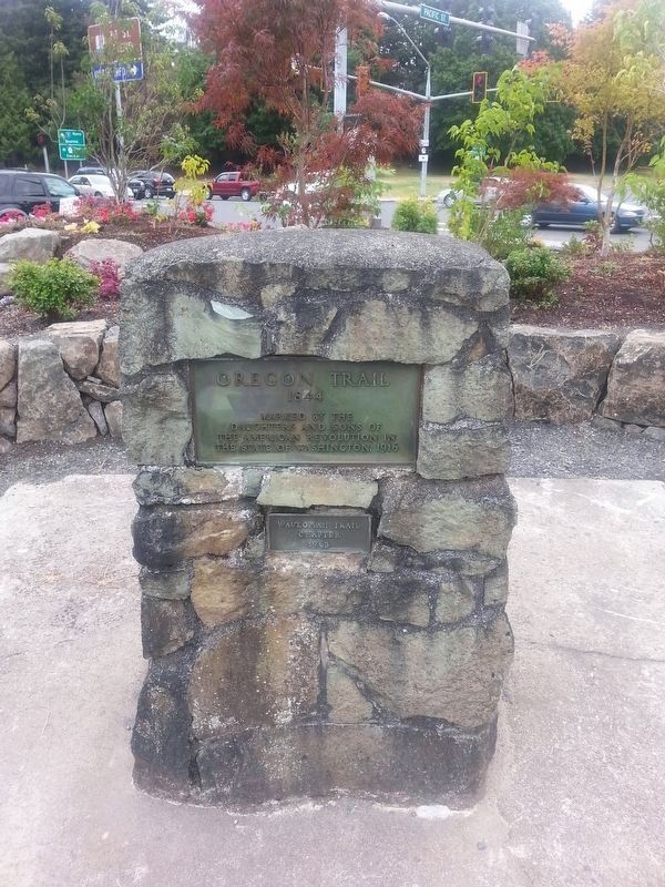 Summer scene at the Woodland OT marker.. Click for full size. Summer scene at the Woodland OT marker. image. Click for full size.