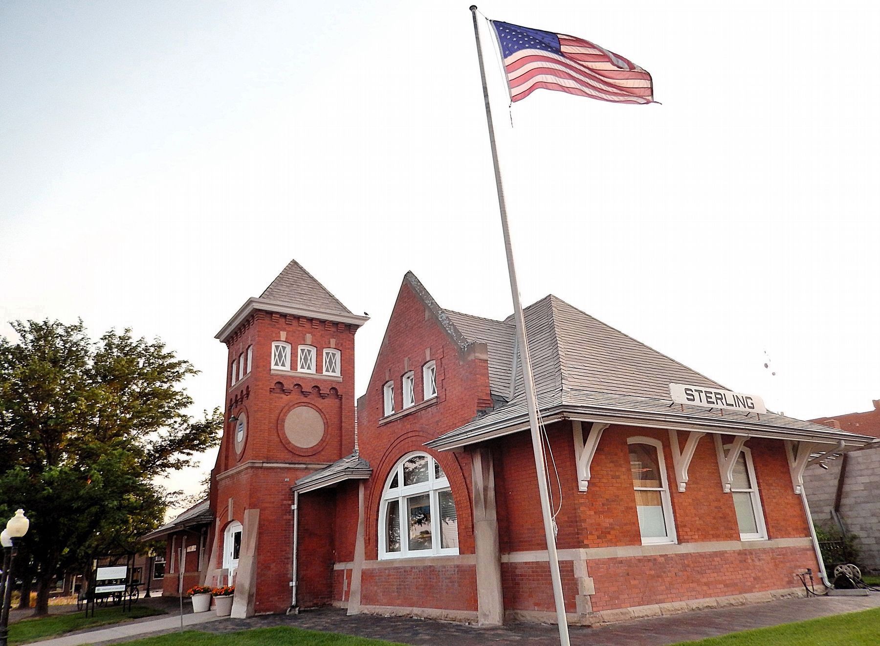 Sterling Union Pacific Railroad Depot image. Click for full size.