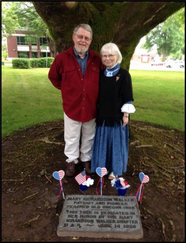 Mary Richardson Walker Marker. Click for full size. Mary Richardson Walker Marker image. Click for full size.