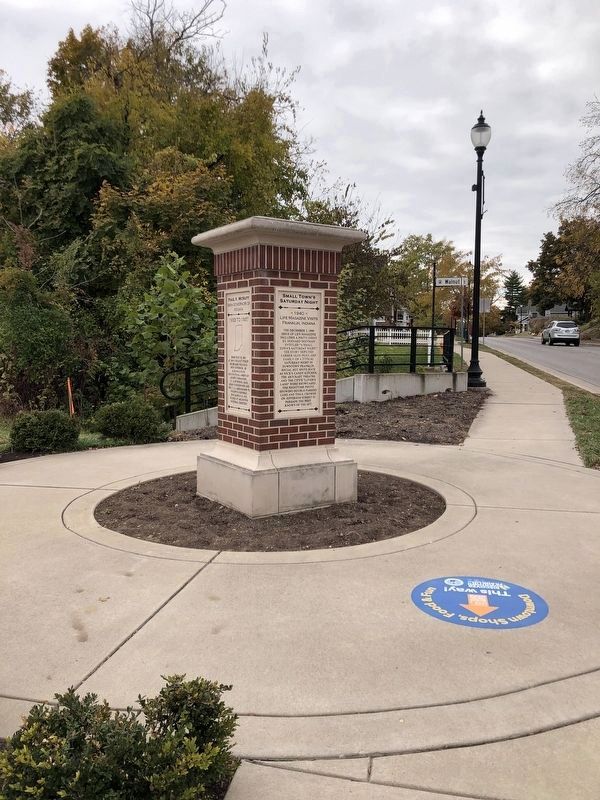 Small Town's Saturday Night Marker image. Click for full size.