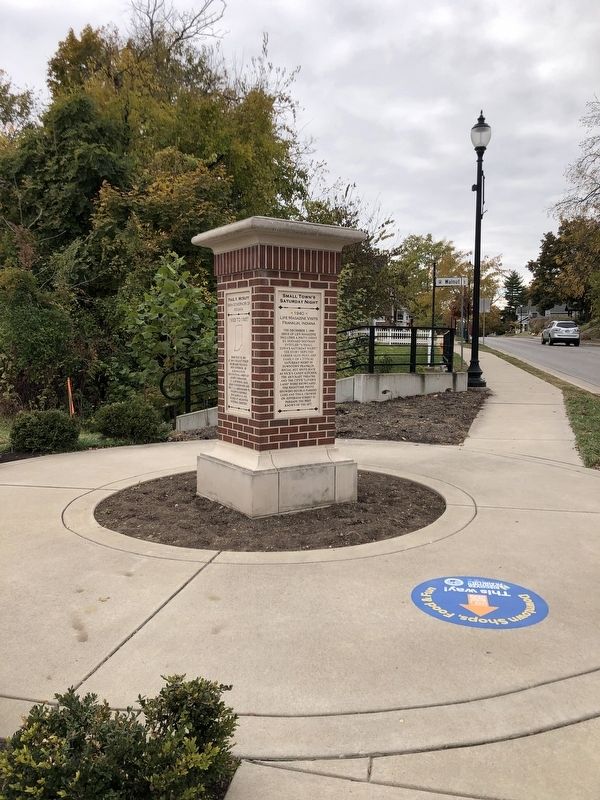 Paul V. McNutt Marker image. Click for full size.
