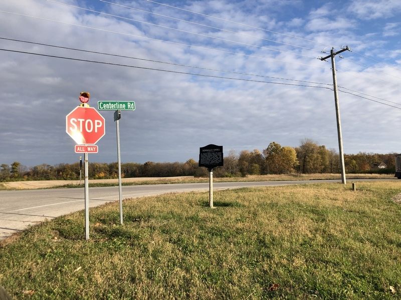 Donnell's Knoll Marker image. Click for full size.