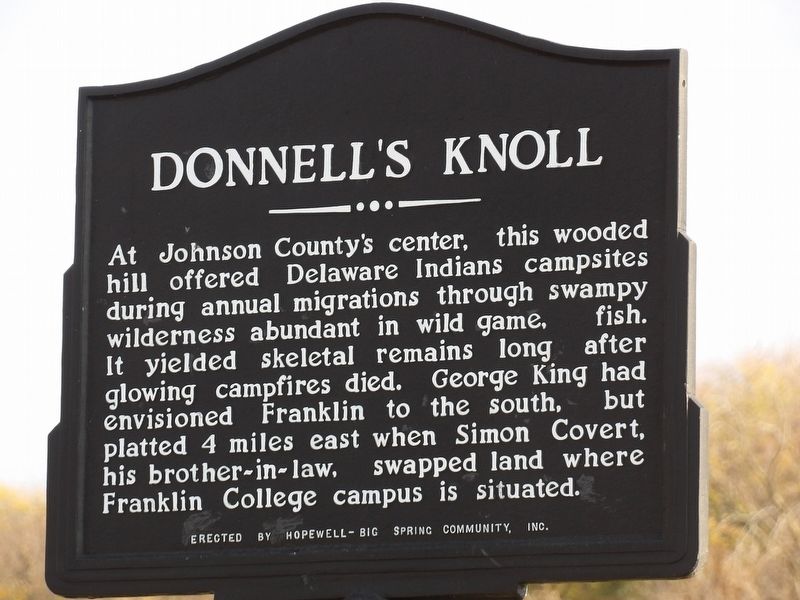 Donnell's Knoll Marker image. Click for full size.